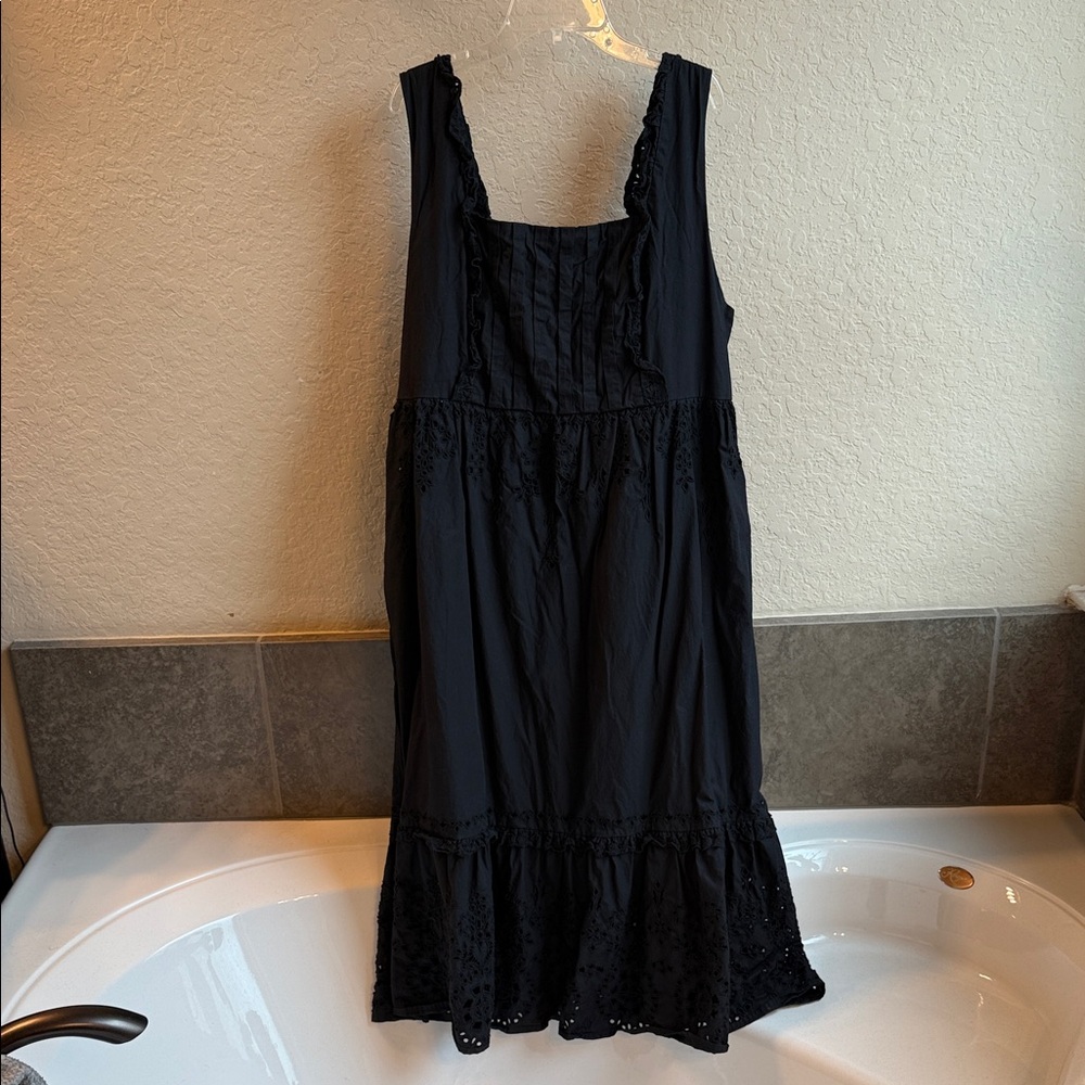 Johnny Was Jade Jesminda Eyelet Embroidered Midi Dress - Picture 5 of 10